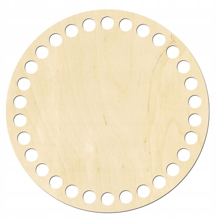 Fakosár alap, SMX Design, 15x15cm, 6mm, kerek