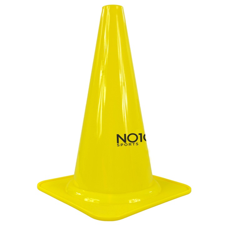 Jalon NO10 Pacholek 38cm, galben, PVC, rezistent la impact