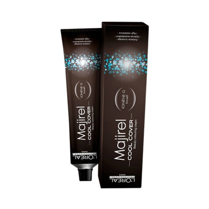 Vopsea de par L'Oreal Professionnel Majirel 5.1, 50ml, culoare brun deschis cenusiu, acoperire 100% a firelor albe