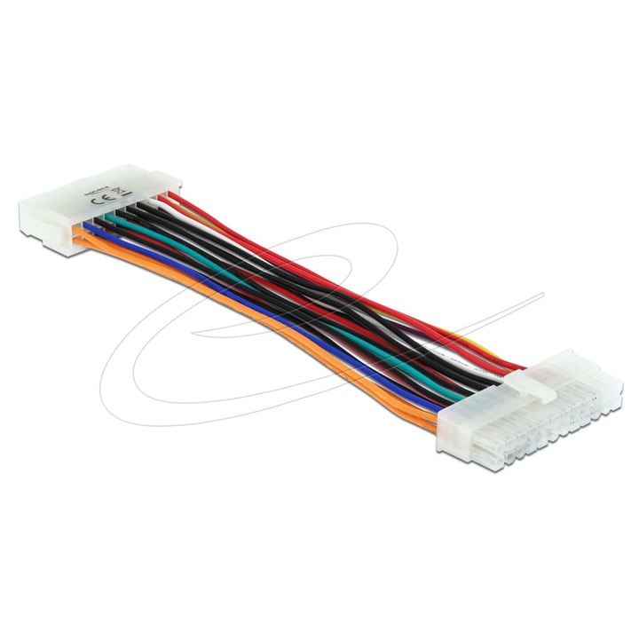 Cablu DeLock ATX 24-pin masculin la 20-pin feminin, 0,15m