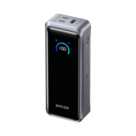 Baterie externa Anker Prime A110AH11, 26.250 mAh, 300W, USB-C, 2x USB-C, 1x USB-A, Smart Display (Negru)
