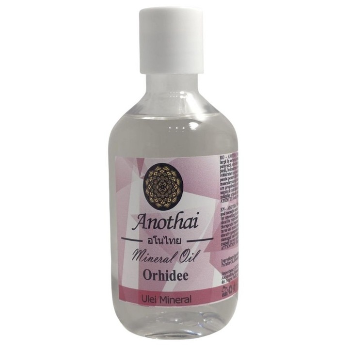 Anothai Dark Orchid Ásványi Olaj 300 ml – Hidratáló, Masszázshoz és Aromaterápiához
