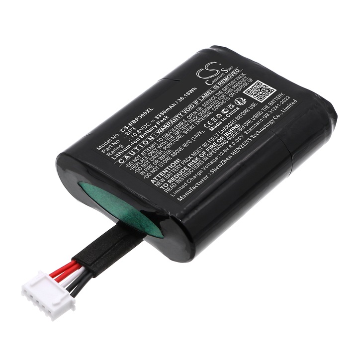 Baterie Li-ion Cameron Sino CS-RBP300XL 3350mAh, 70.7x55.5x22mm, Negru