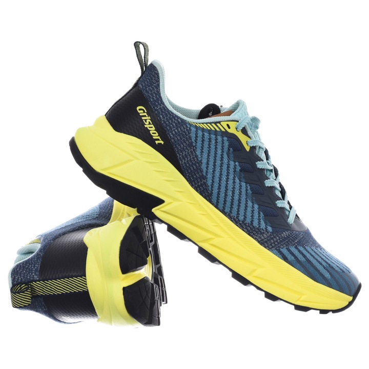 Férfi teniszcipő, Grisport, GR-25-32-9005M, kék, textil anyag, fűzős záródás