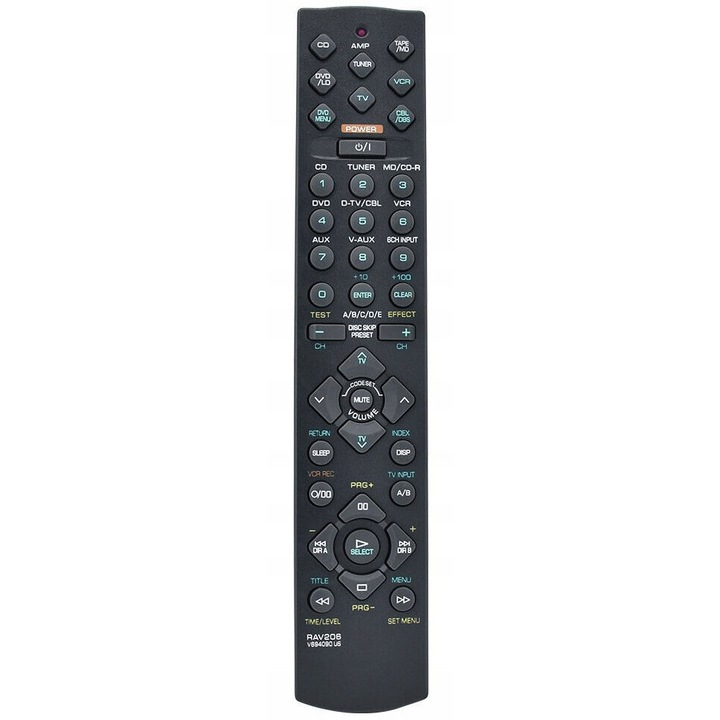 Telecomanda universala OEM RAV206 rezistenta la uzura negru compacta