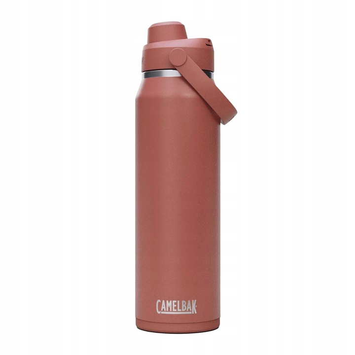 Cana termos CamelBak Thrive Chug Insulated SST 950 ml rosu, otel inoxidabil, design elegant