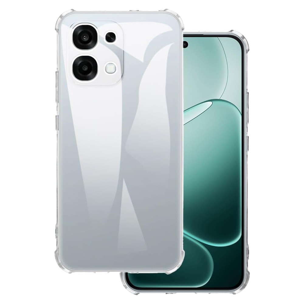 Husa antisoc pentru Oppo A6 Pro 4G / A6 Pro 5G, Accesorio Shockproof Silicone, Transparenta