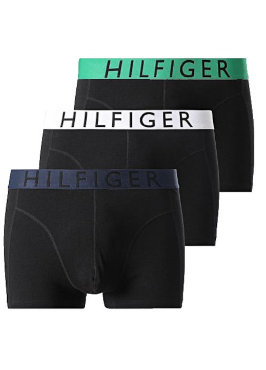 Set 3 perechi boxeri barbati, Tommy Hilfiger, Multicolor