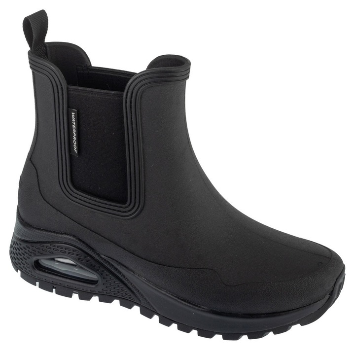 Ghete Chelsea, Skechers Uno Rugged - Dancing N The Rain 177183, Negru, 36