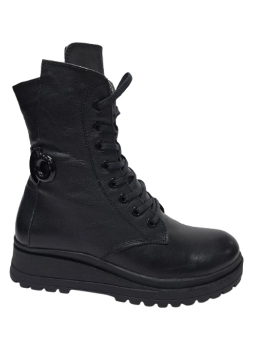 Ghete dama Dogatti piele naturala, Negru