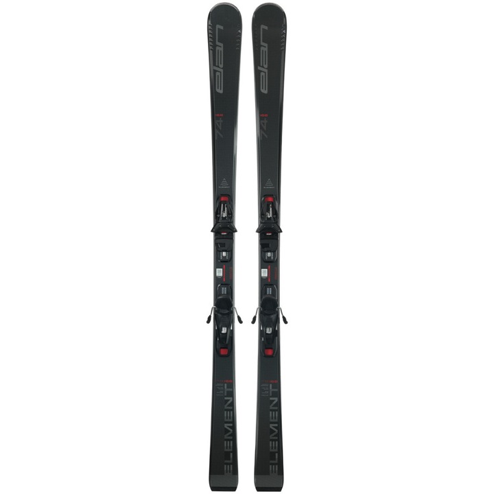 Schiuri Elan Element 74 SX, cu legaturi Elan EL 9.0 GW, barbati, 168 cm, negru