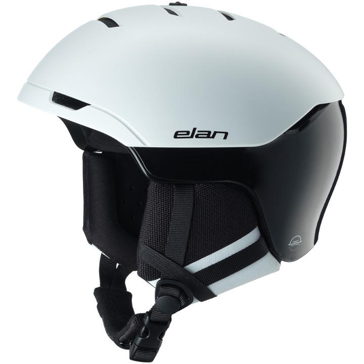 Casca ski reglabila Elan EON PRO, unisex, marime 56-59cm, negru/alb