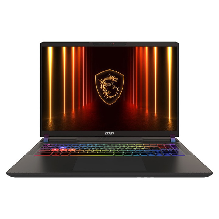 Laptop MSI Vector 16 HX AI, 16'', 2560x1600, 32GB RAM, 1TB SSD, NVidia GeForce RTX 5070 Ti