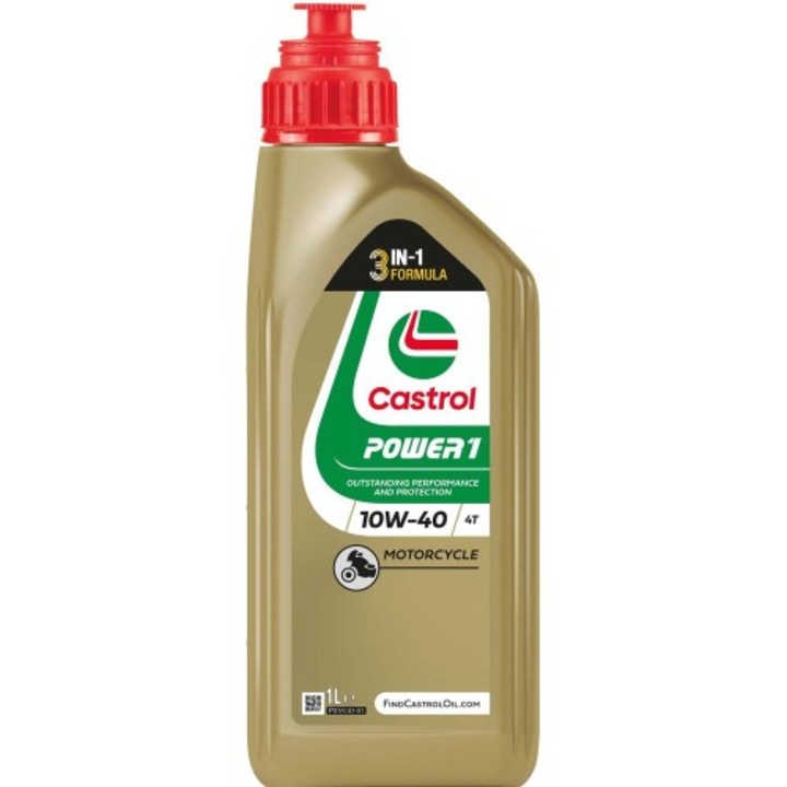 Ulei motor Castrol POWER 4T 10W-40, sintetic, 1L