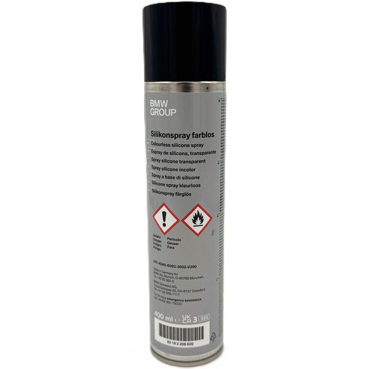 BMW szilikon spray / kenőanyag, 400 ml, Eredeti