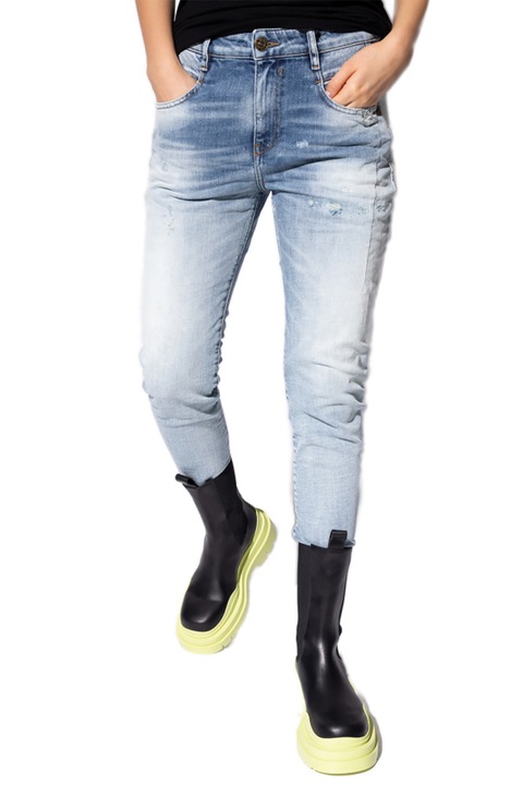 Blugi de damă Diesel D-Fayza Light Blue Raw Edge 4235134 16121-35, Bumbac, W25, Albastru deschis