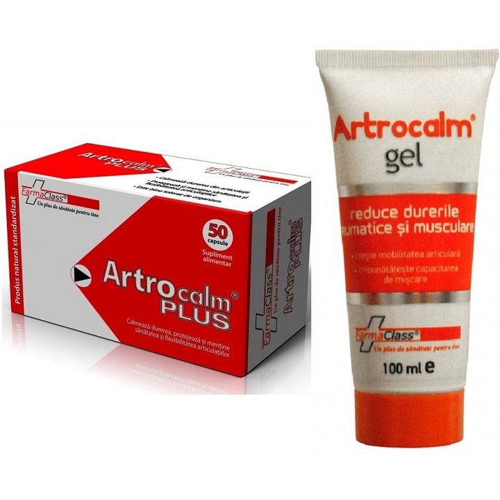 Artrocalm Plus 60 cps + Gel Artrocalm 100 ml