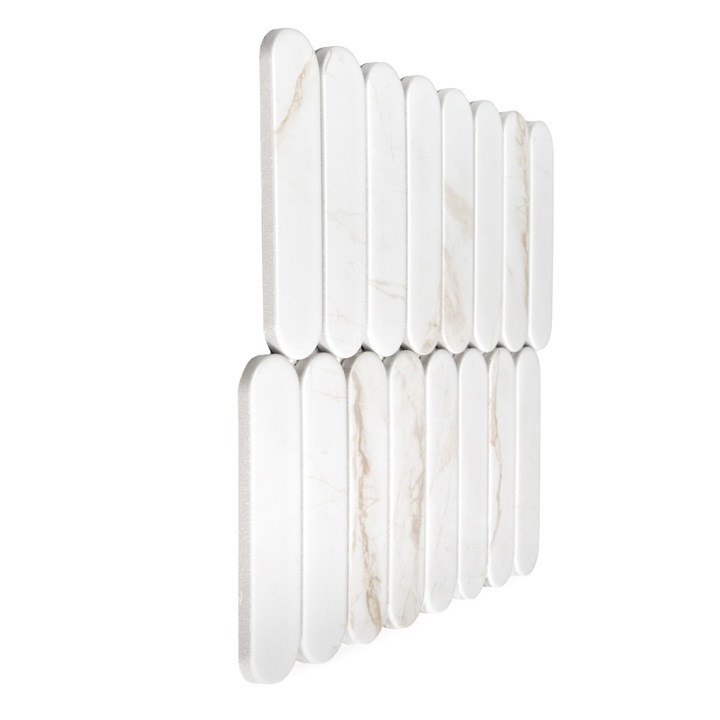 Mozaic/faianta Metalic, DUNIN, Pills Calacatta Gold matt 29, 4x29, 2x0, 6cm