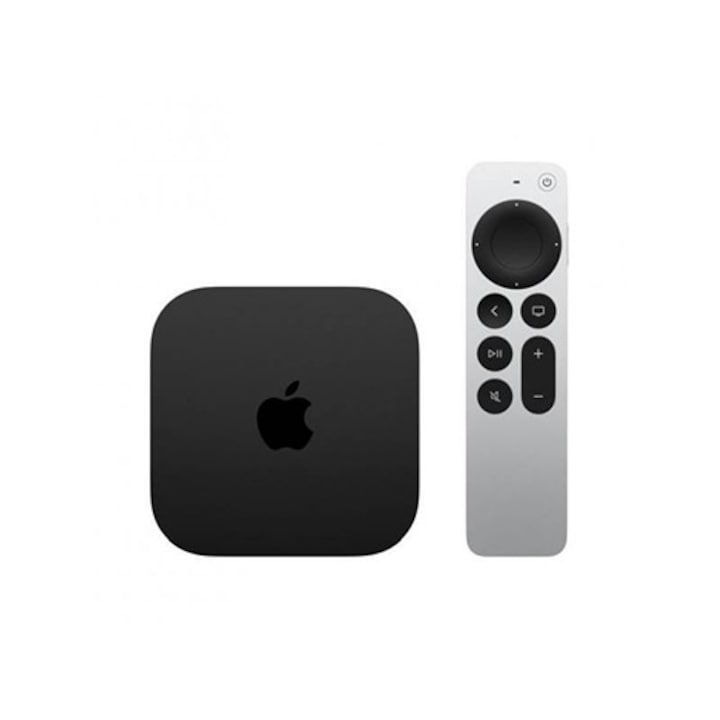Mediaplayer Apple TV Box 4K UHD 128GB, Wi-Fi + Ethernet