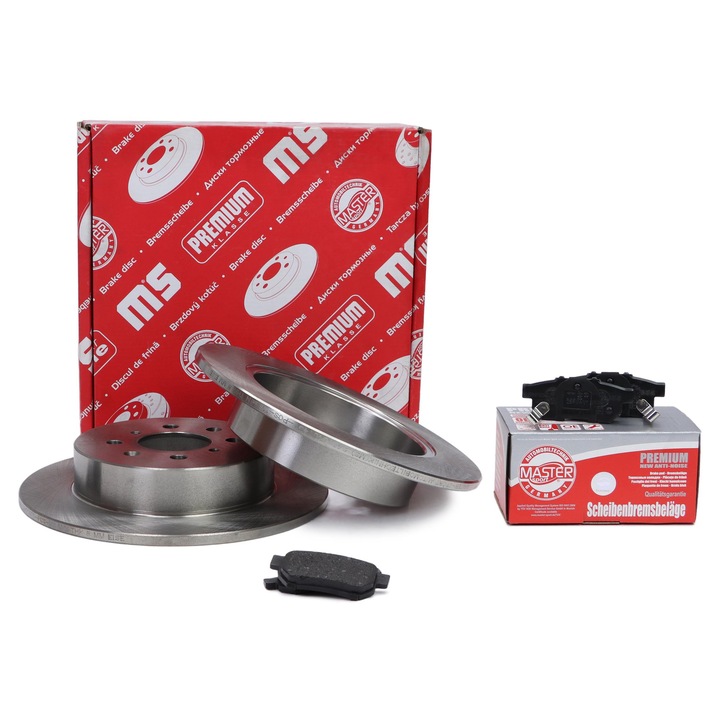 Master-Sport féktárcsa és fékbetét készlet Honda City IV/VI, Jazz II/III, 260mm, 9mm vastagság