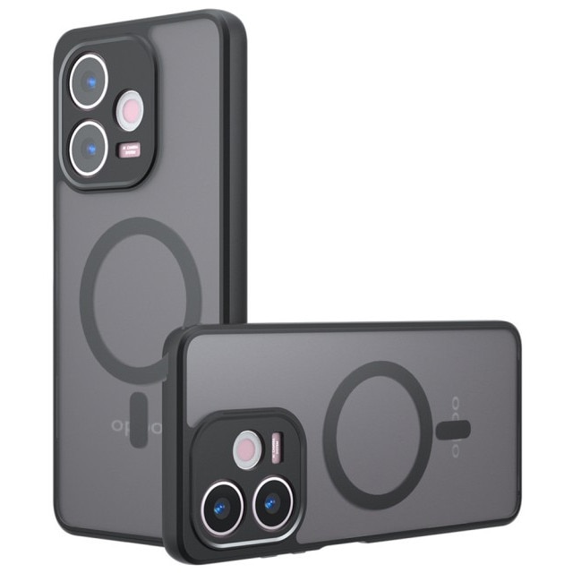 Husa Upzz® Pure Pentru Oppo A5 Pro 4G / A5 Pro 5G, Functie Magsafe, Design Premium, Super Rezistenta, Negru