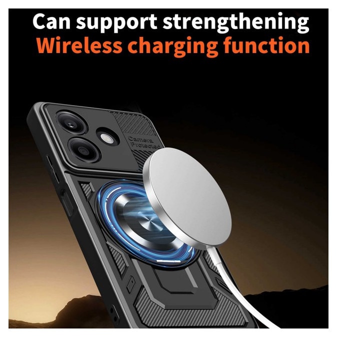 Husa Upzz® CamProtect Magnetic Pentru Oppo A5 Pro 4G / A5 Pro 5G, Materiale Premium, AntiShock, Mov