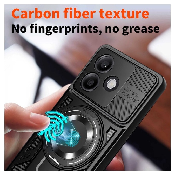 Husa Upzz® CamProtect Magnetic Pentru Oppo A5 Pro 4G / A5 Pro 5G, Materiale Premium, AntiShock, Mov