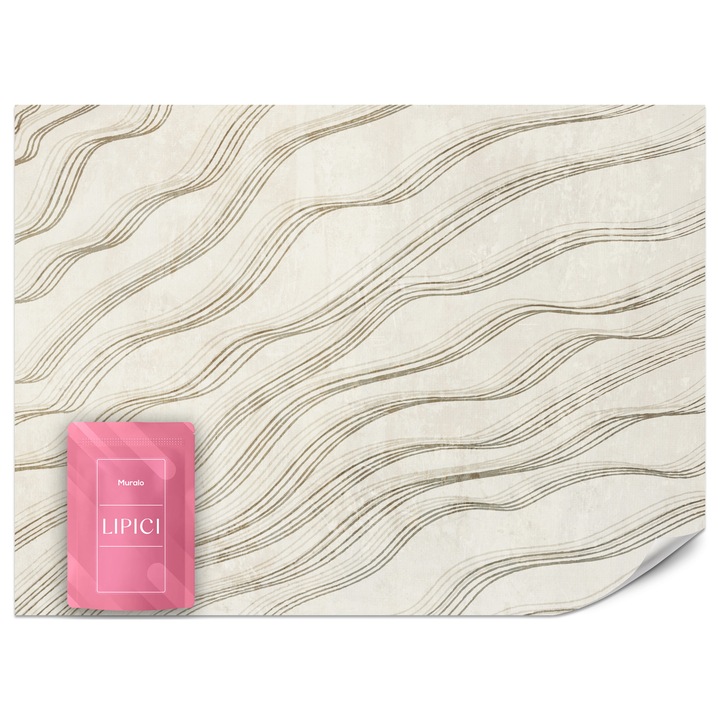 Fototapet Muralo Valuri Bej 400x280 De Desert Pentru Dormitor