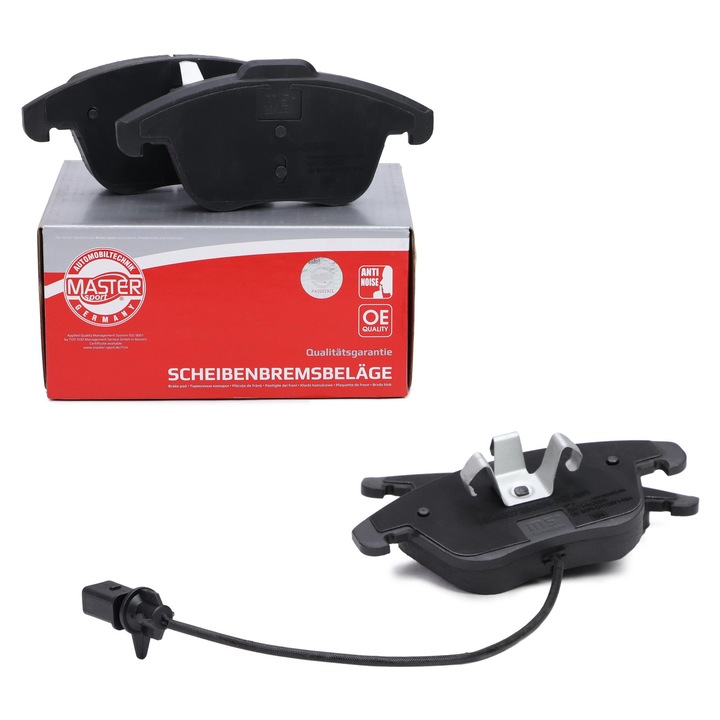 Placute frana Master-Sport pentru AUDI A4 Allroad B8, A4 B8, A4 B8 Avant, A5, 155x67,1x21,3mm, 2,09kg