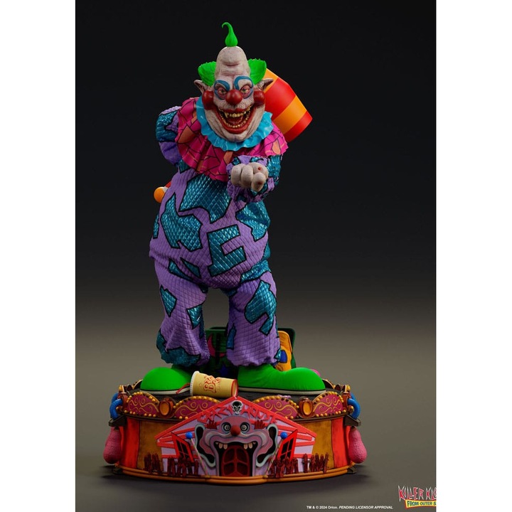 Figurina Killer Klowns from Outer Space, Premium Collectibles, Jumbo 1:4 Scale, Deluxe Edition, multicolor, 64cm
