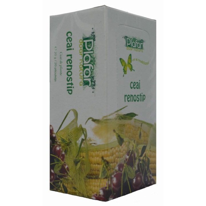 Ceai Plafar RENOSTIP 20DZ, diuretic, usor laxativ, 20 pliculete