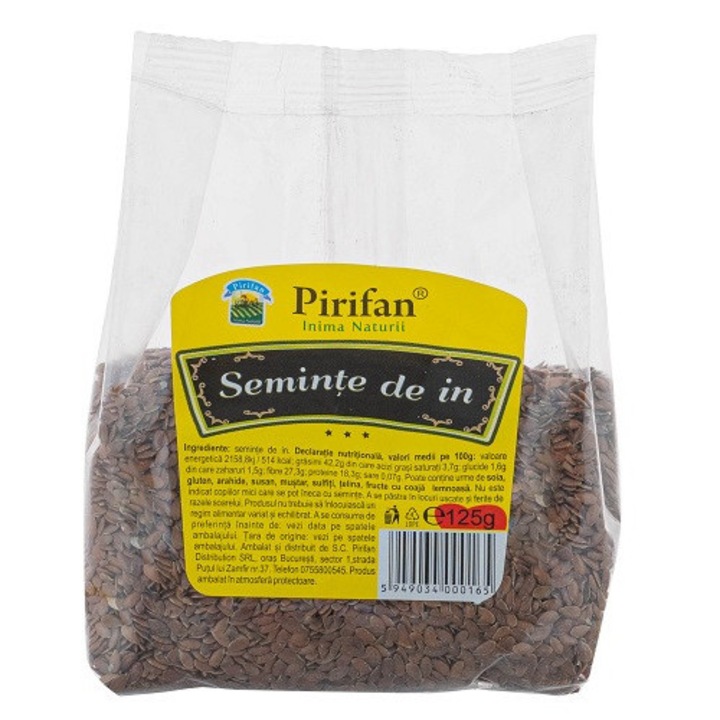 Seminte de in, Pirifan, 250 g