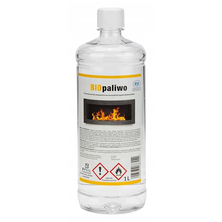 Combustibil bio pentru semineu BIOfuel GMT Bioetanol, inodor, 1L