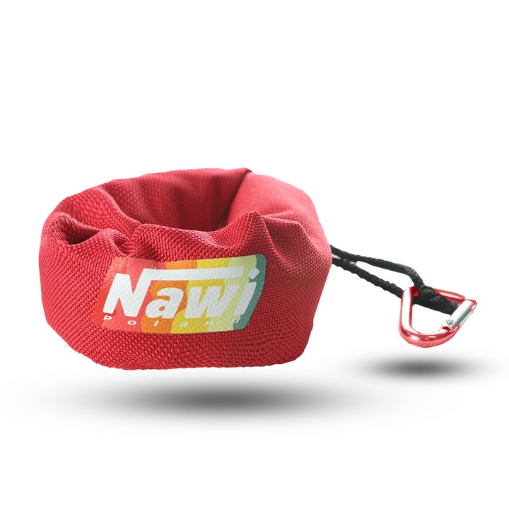 Спасителен пояс за ключове, Nawiraft, 8 см, червен