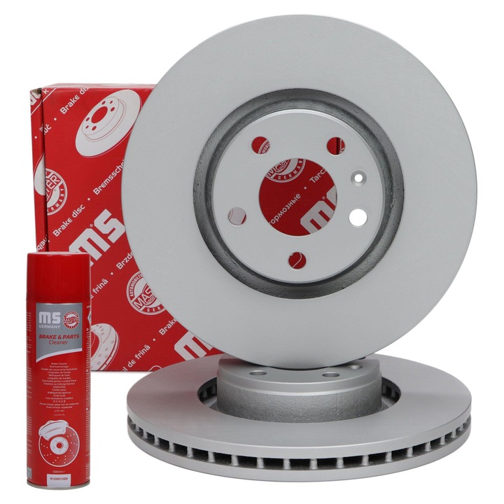 Master-Sport féktárcsák, szellőző, 30mm vastagság, 321x60mm, 2 darab, fék spray szettel