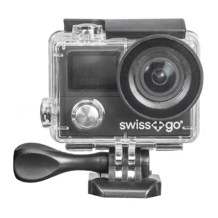 Camera Web Swiss Go SG-2.0W WIFI 4K, set cu ceas