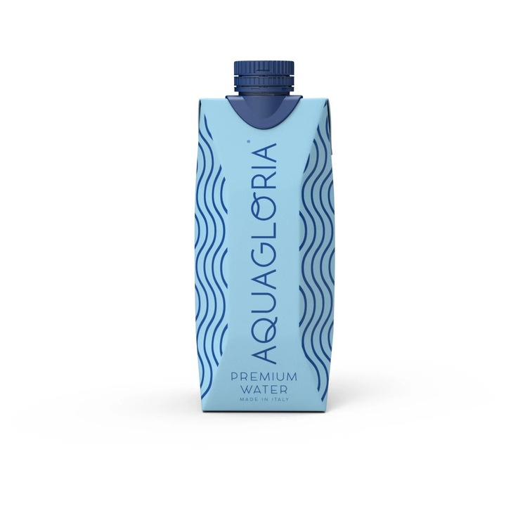 Aquagloria, Apa plata in tetrapak, Premium Water, 500 ml