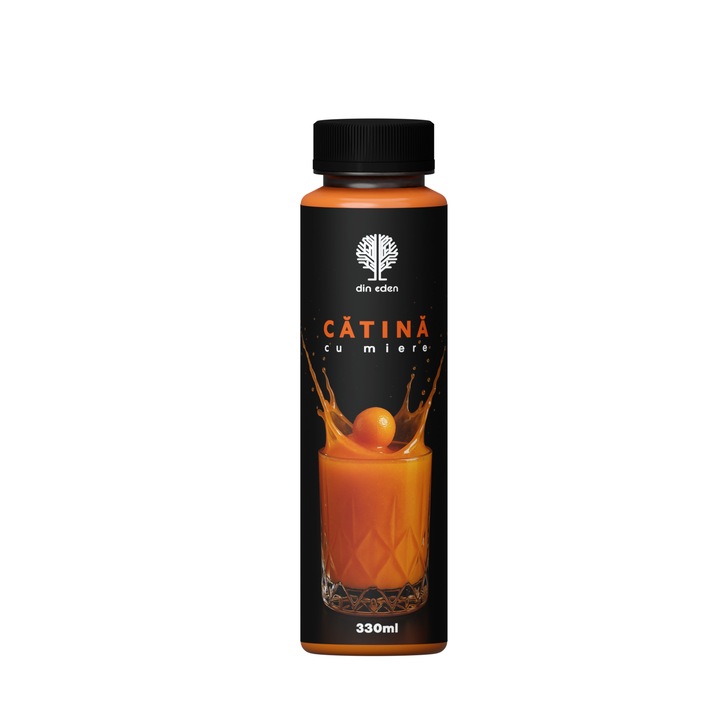 Bautura racoritoare Din Eden, Catina si miere, 330ml