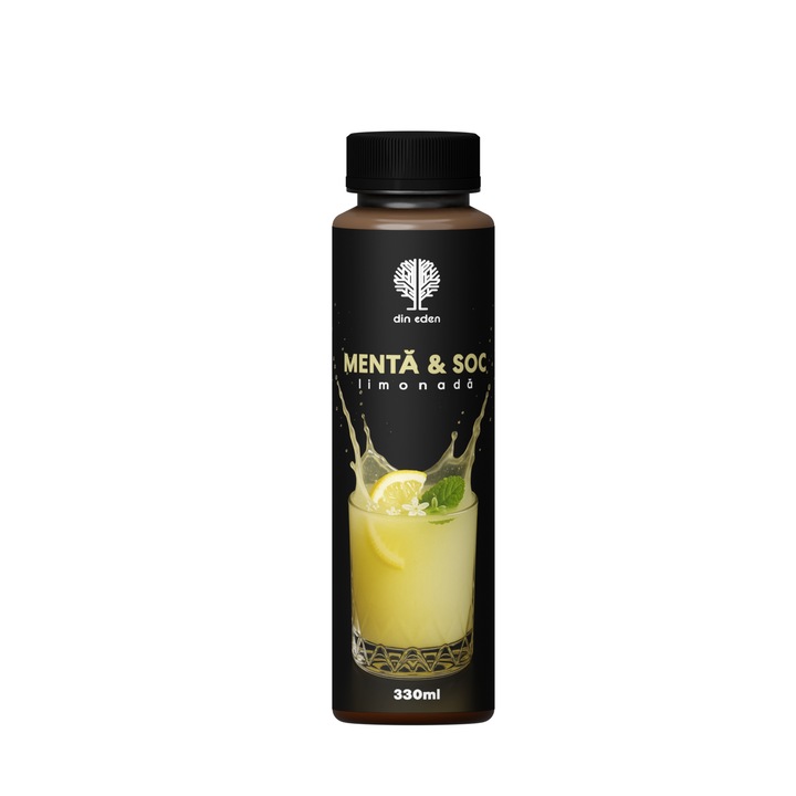 Limonada cu menta si soc, Din Eden, 330ml