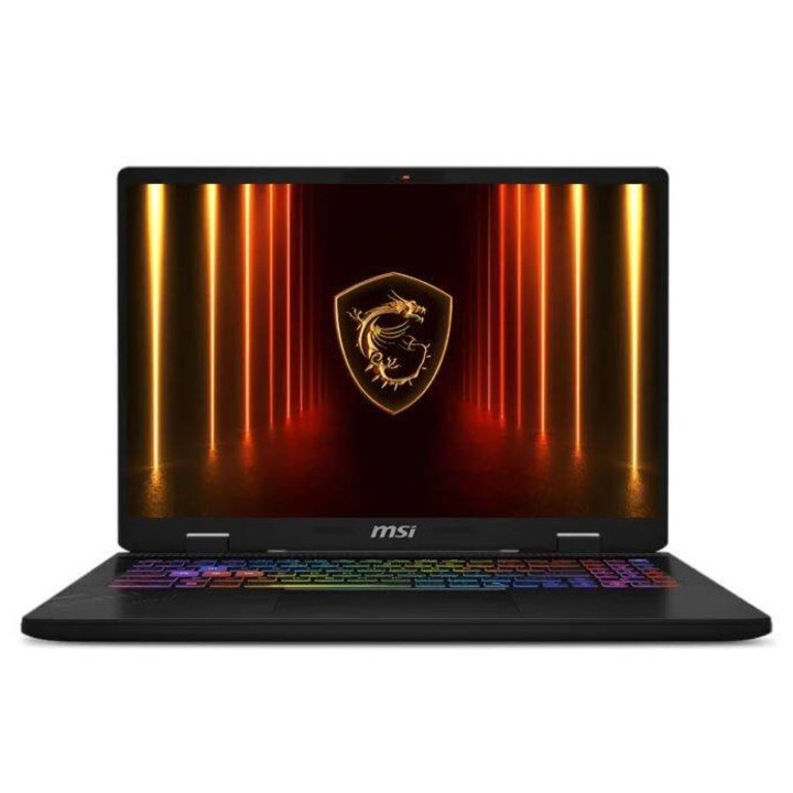Laptop MSI Crosshair A16 HX D7WFKG-077XPL Ryzen 9 7945HX 16inch 16GB 512GB No OS RTX 5060 Negru