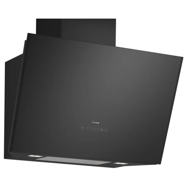 Hota decorativa NEFF D88IAN2S0, 432 mc/h, 200 W, 3 trepte + Intensiv, 2 lampi Negru