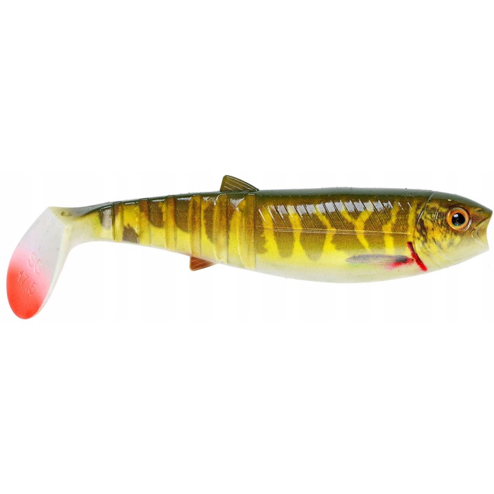 Naluca Savage Gear Cannibal 20cm, editie limitata, culori unice, silicon rezistent, pentru stiuca si salau