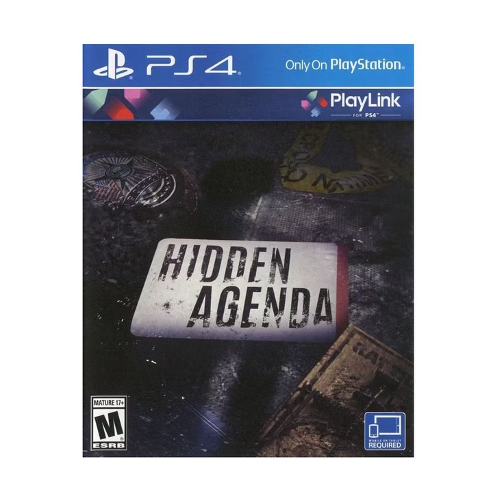 Joc Hidden Agenda, Sony, aventură, 2018