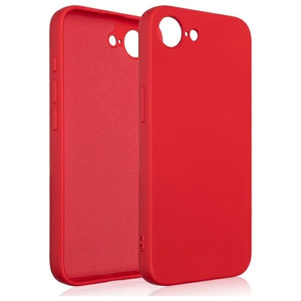 Carcasa Beline Silicone compatibila cu iPhone 16e, Rosu