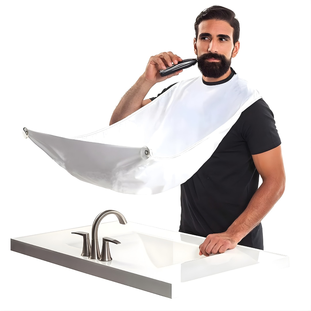 Pelerina tuns Macvi, impermeabila, cu ventuze, alb, 100x70cm