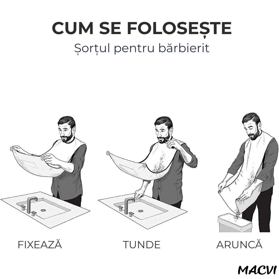 Pelerina tuns Macvi, impermeabila, cu ventuze, neagra, 100x70cm