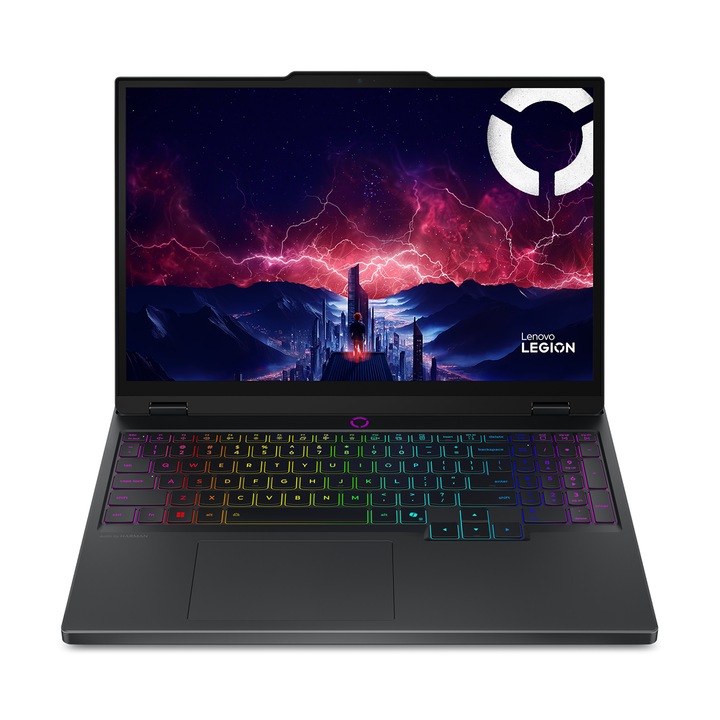 Лаптоп Lenovo Legion 5 15AKP10, 83F10064BM, 15.1", AMD Ryzen AI 7 350 (8-ядрен), NVIDIA GeForce RTX 5060 (8GB GDDR7), 32GB 5600MHz (2x16GB) DDR5, Черен
