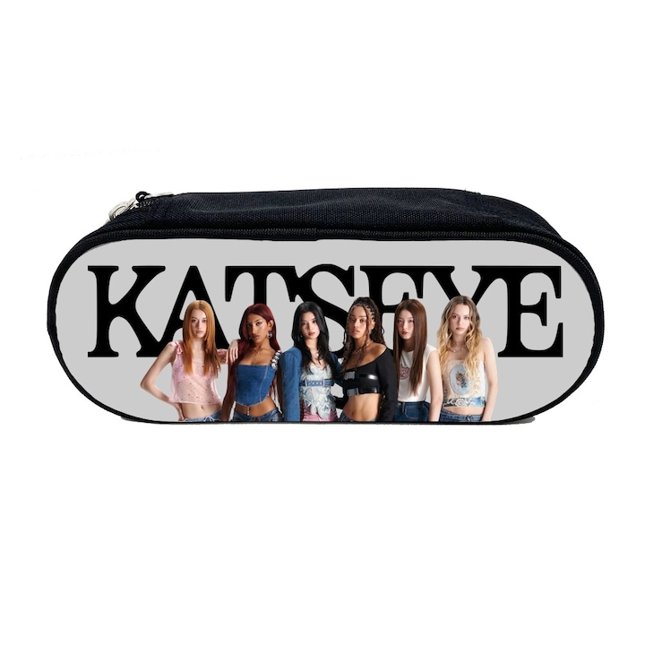 Penar Katseye Kpop trupa de fete, 23x9x7 cm, compartiment mare