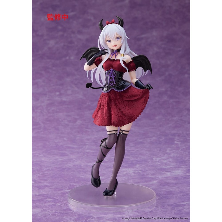 Figurina Wandering Witch: The Journey of Elaina Coreful PVC Statue Elaina Sweet Devil Ver. Renewal 18 cm
