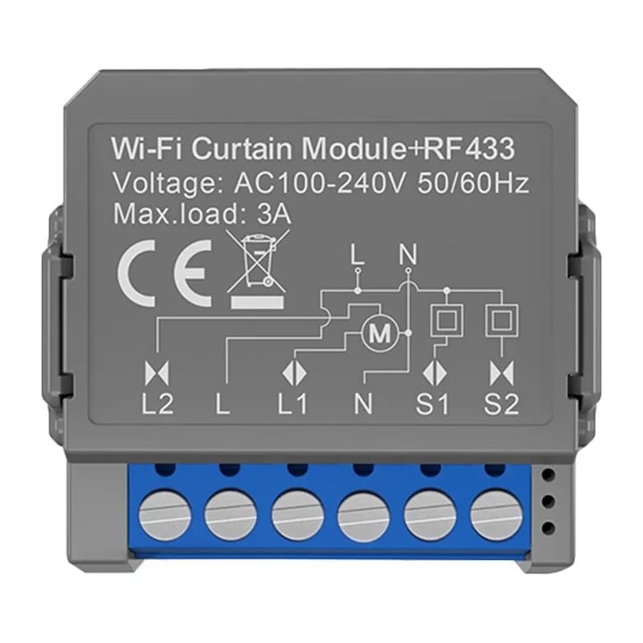 Avatto CMS16-RF-1 WIFI+RF modul inteligent pentru perdele